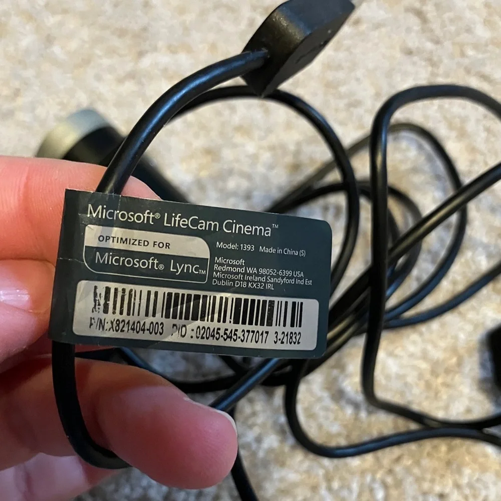 Microsoft LifeCam Cinema Webcam Black